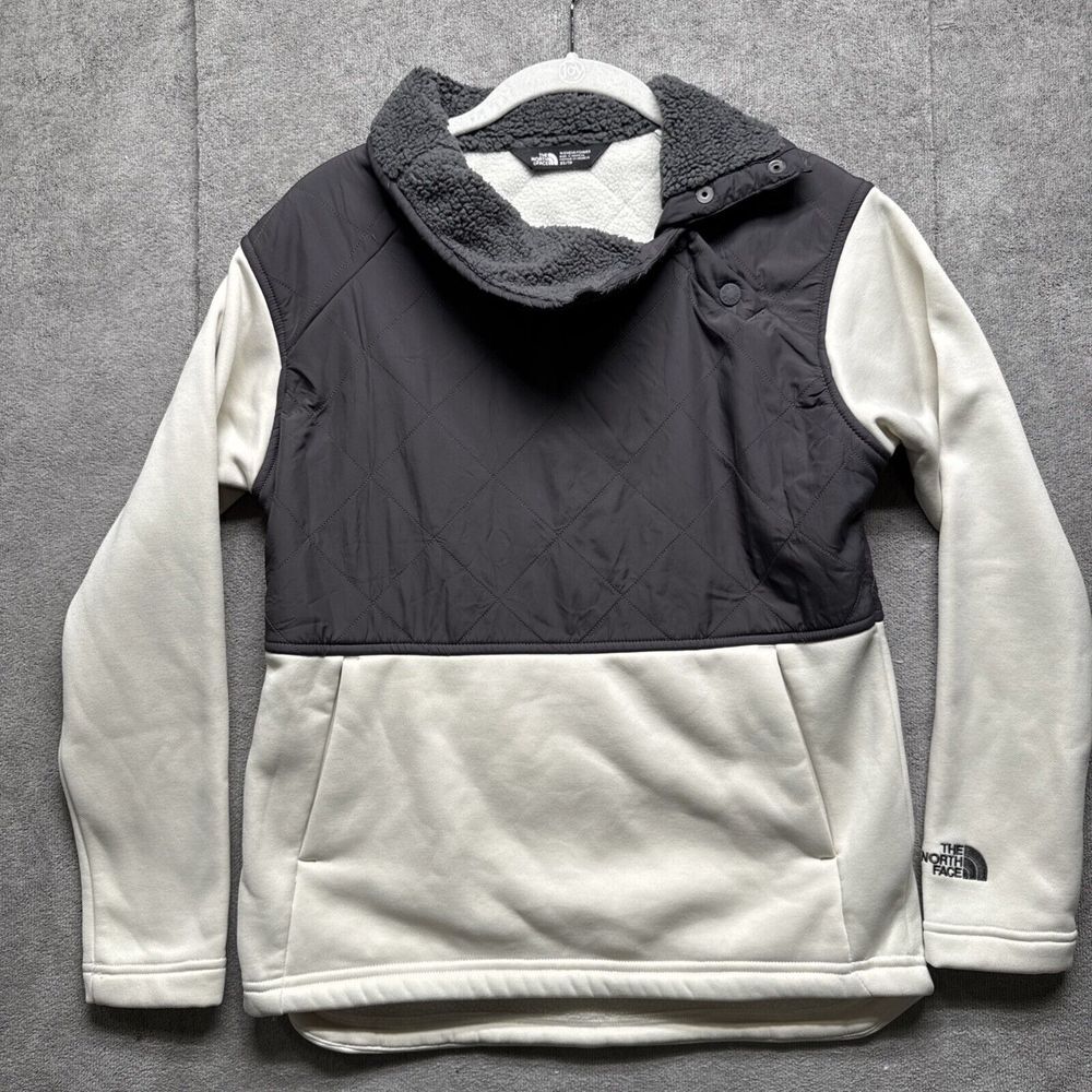 The North Face Cragmont Snap Fleece Pullover XS Women’s‎ Colorblock Cozy Jacket